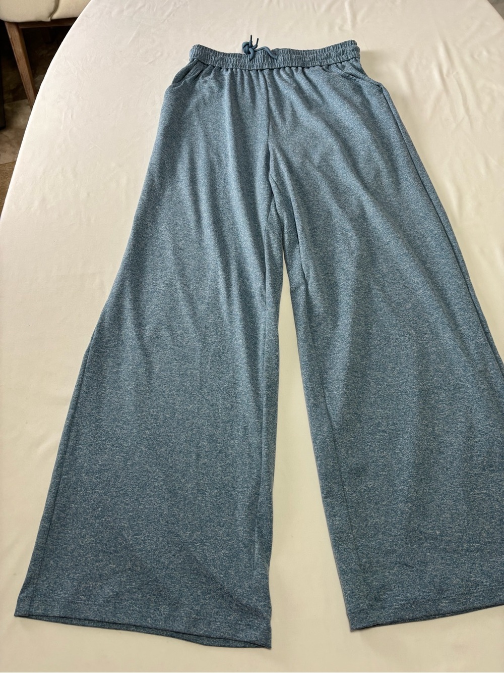 HALARA Heathered Denim Blue Lounge Pants